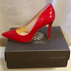 Vince Camuto Red Pump
